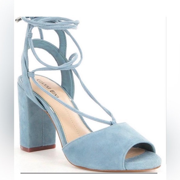 Gianni Bini Shoes - gianni bini keelin nubuck blue sandal